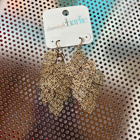 Icing Jewelry Charming Charlies Gold Chandelier Earrings Poshmark